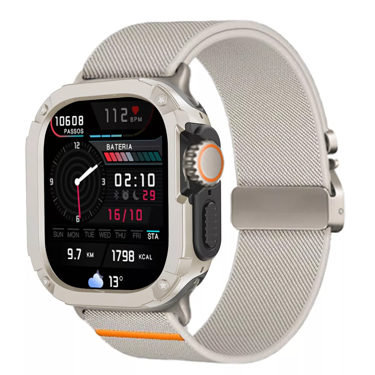 Sport Nylon + Parachute Buckle Strap for Apple Watch