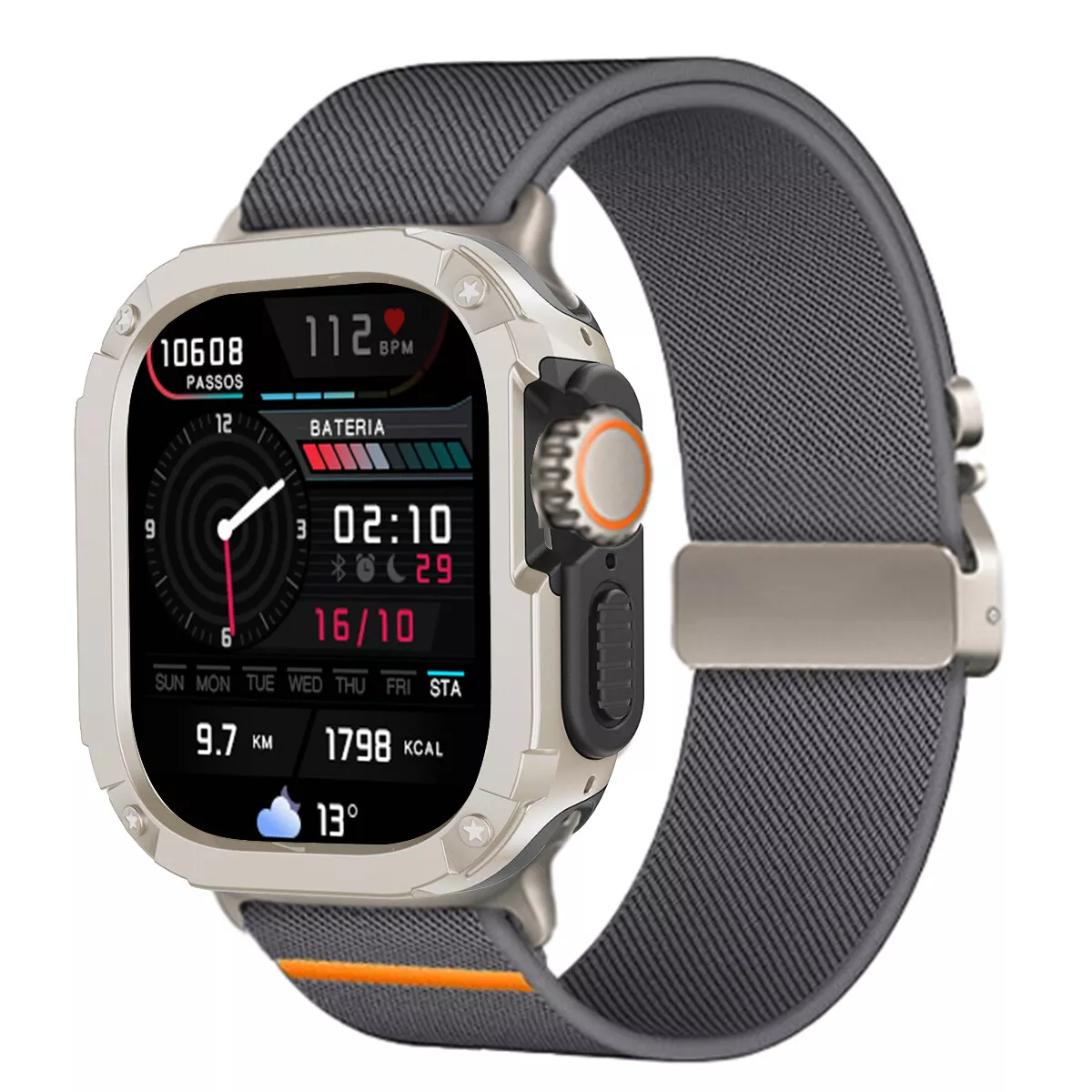 Sport Nylon + Parachute Buckle Strap for Apple Watch