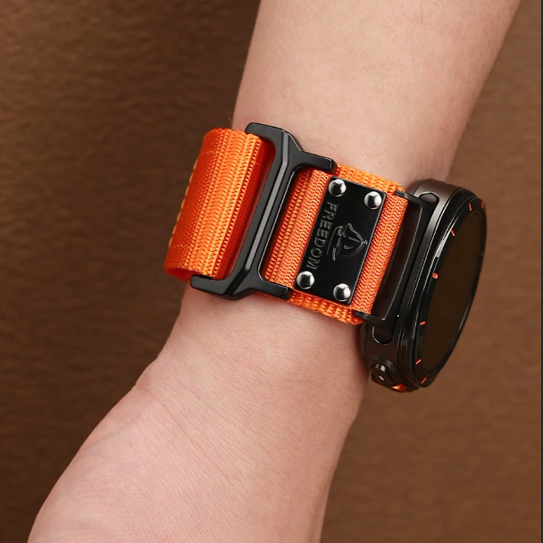 FREEDOM Ultra Wide Nylon Band For Samsung Wtatch Ultra