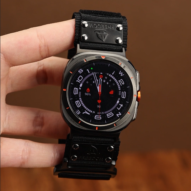 FREEDOM Ultra Wide Nylon Band For Samsung Wtatch Ultra