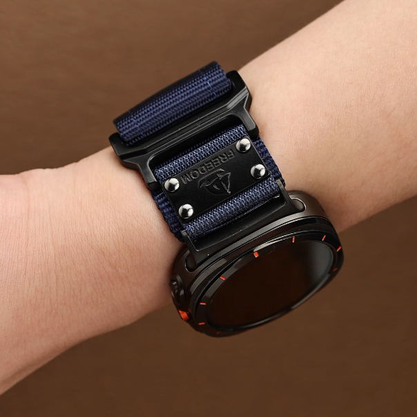 FREEDOM Ultra Wide Nylon Band For Samsung Wtatch Ultra