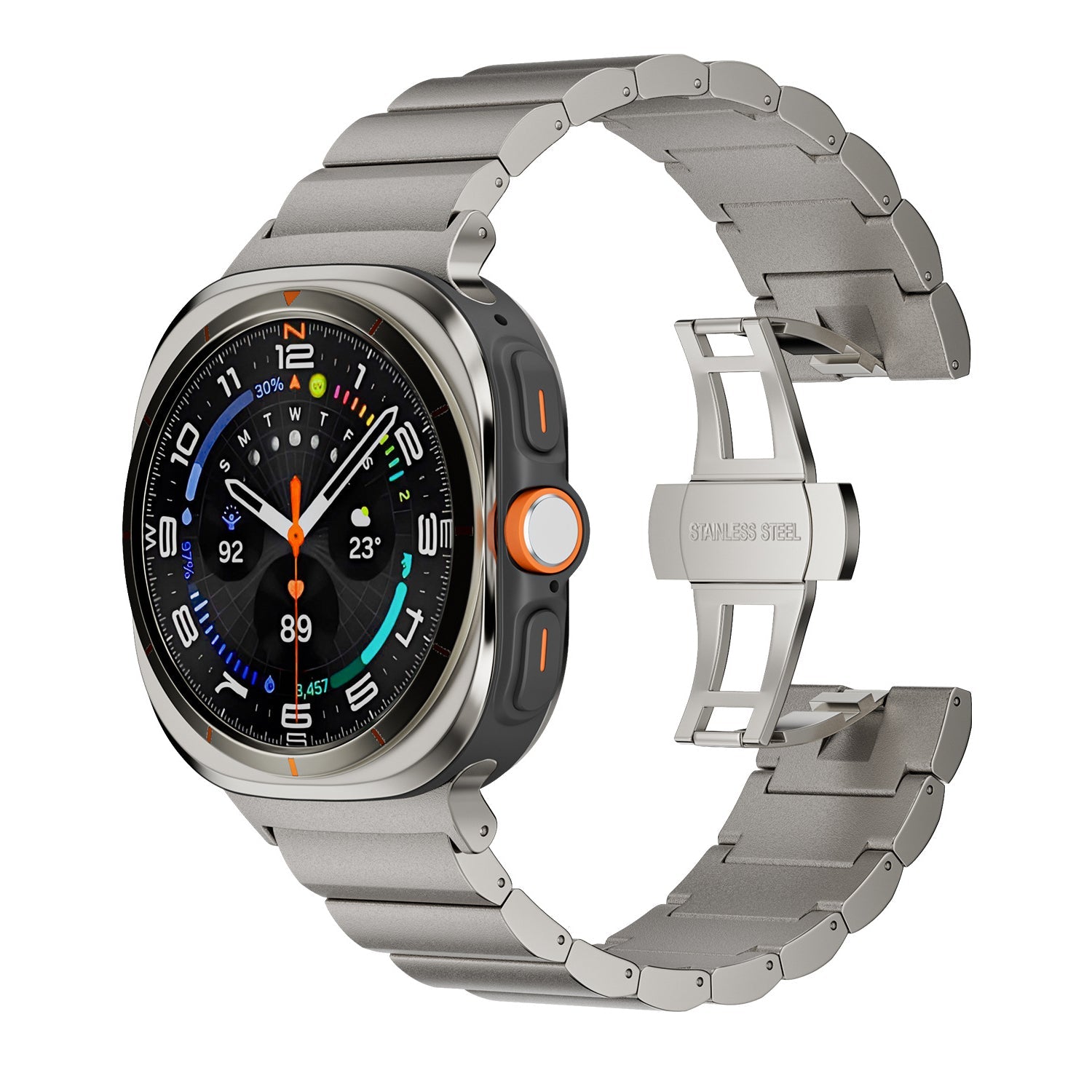 Titanium Band Pro 3.0 For Samsung Galaxy Watch Ultra/ Watch 8 Classic