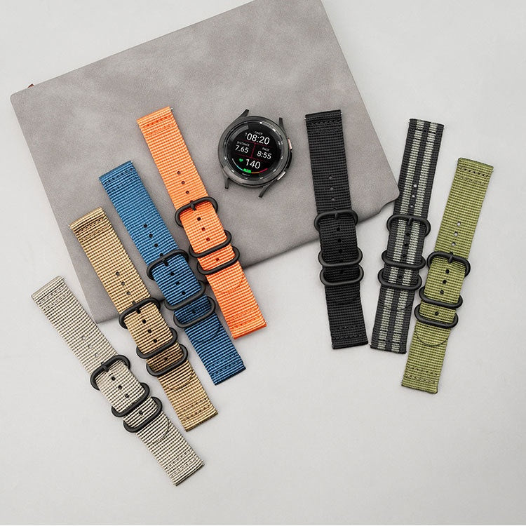 Oval Buckle Design Nylon straps For Venu 3/Venu 2/Forerunner245/255/265