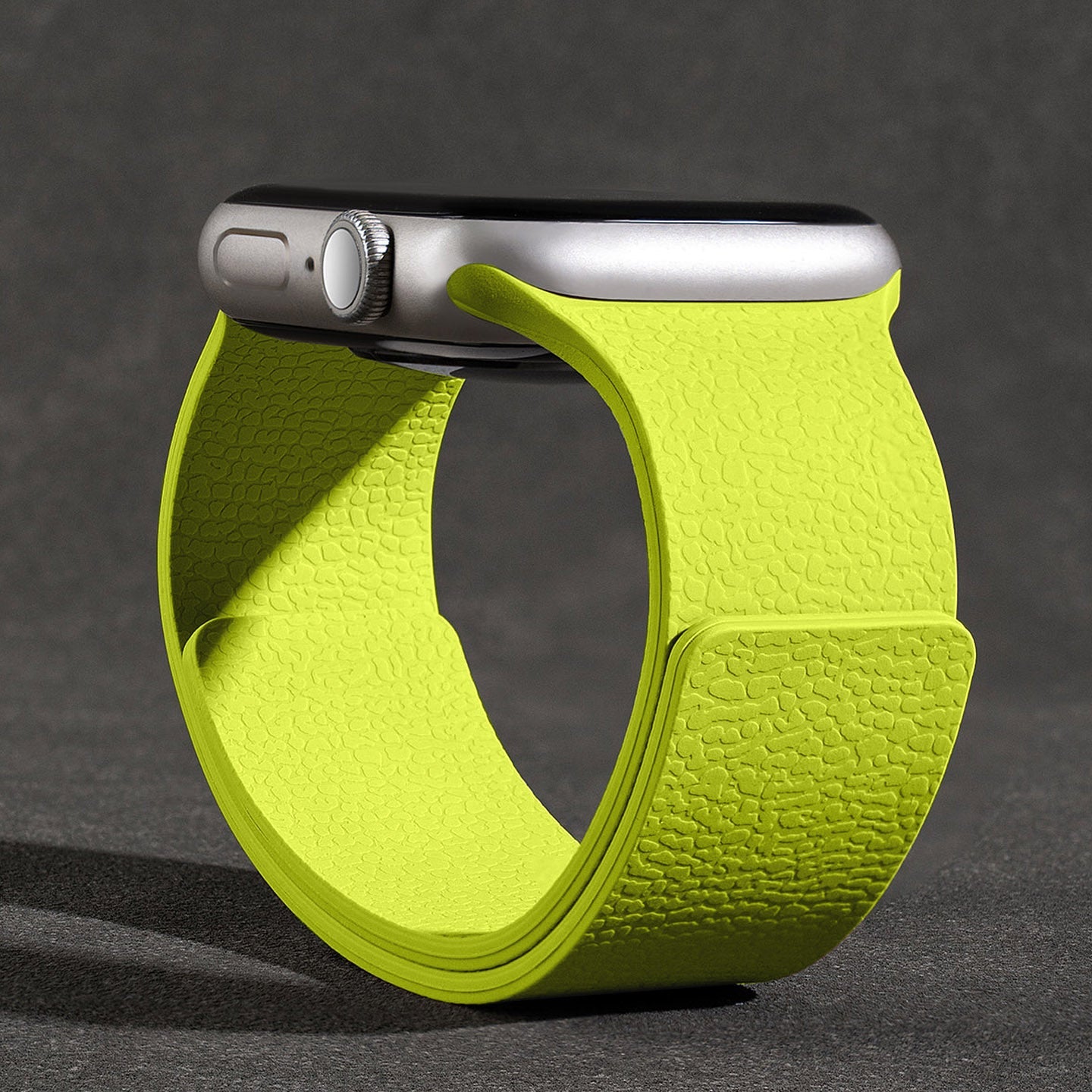 Texture Design-Magnetic Silicone Strap for Apple Watch