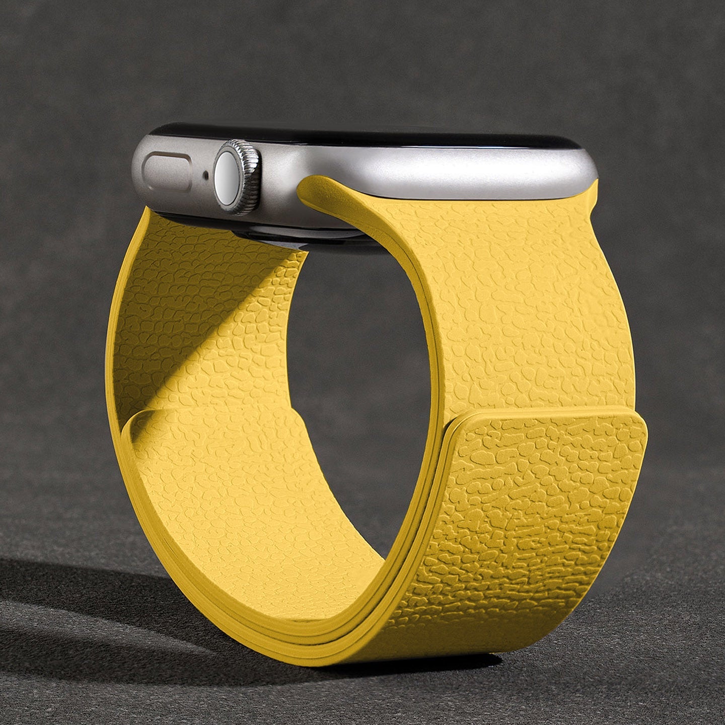 Texture Design-Magnetic Silicone Strap for Apple Watch