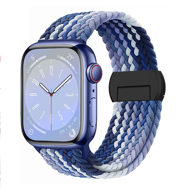 Nylon Round Magnetic Buckle For Apple Watch