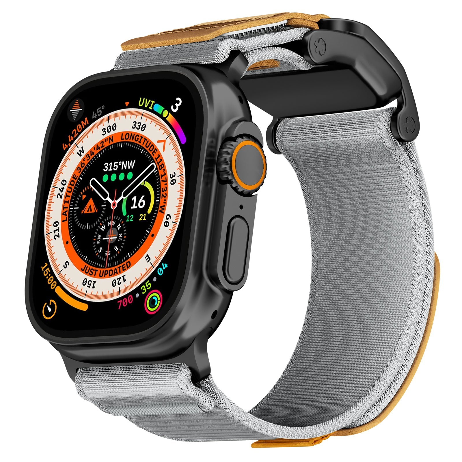 Mag Buckle Nylon Band For Apple Watch