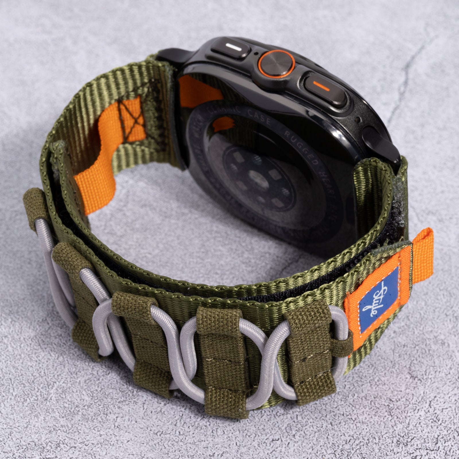 Designer Nylon Woven Band For Samsung Watch Ultra/Watch 8 Classic/7/6/5/4/pro