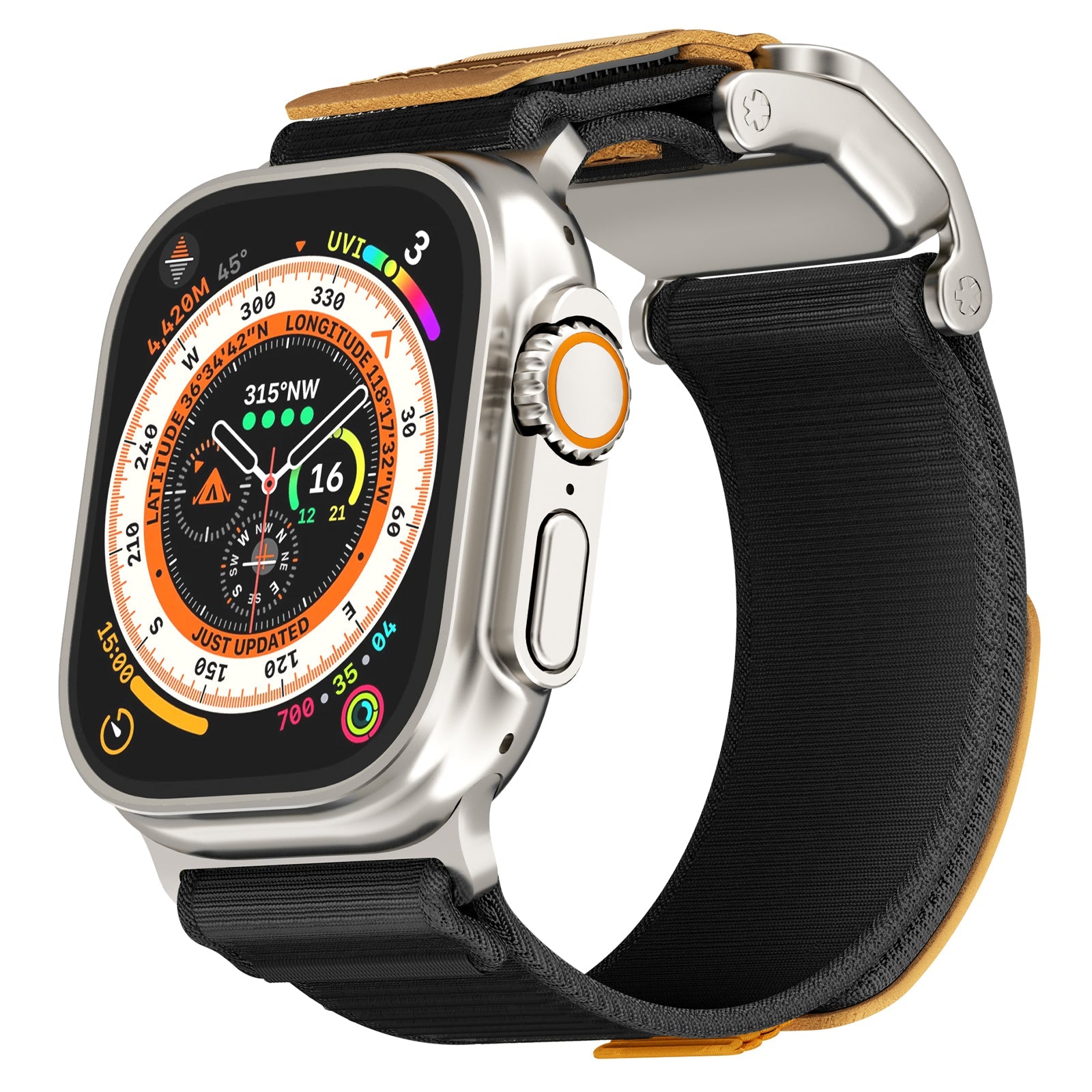 Mag Buckle Nylon Band For Apple Watch