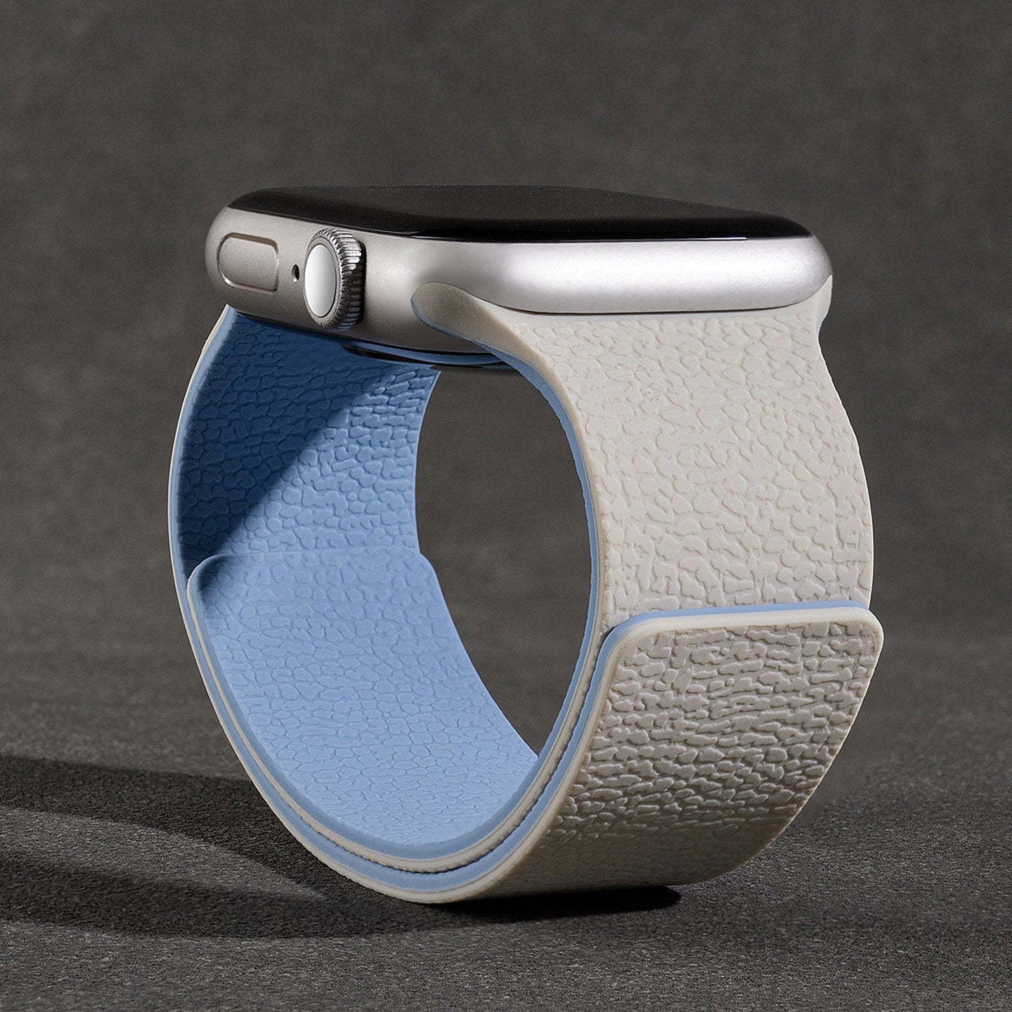 Texture Design-Magnetic Silicone Strap for Apple Watch