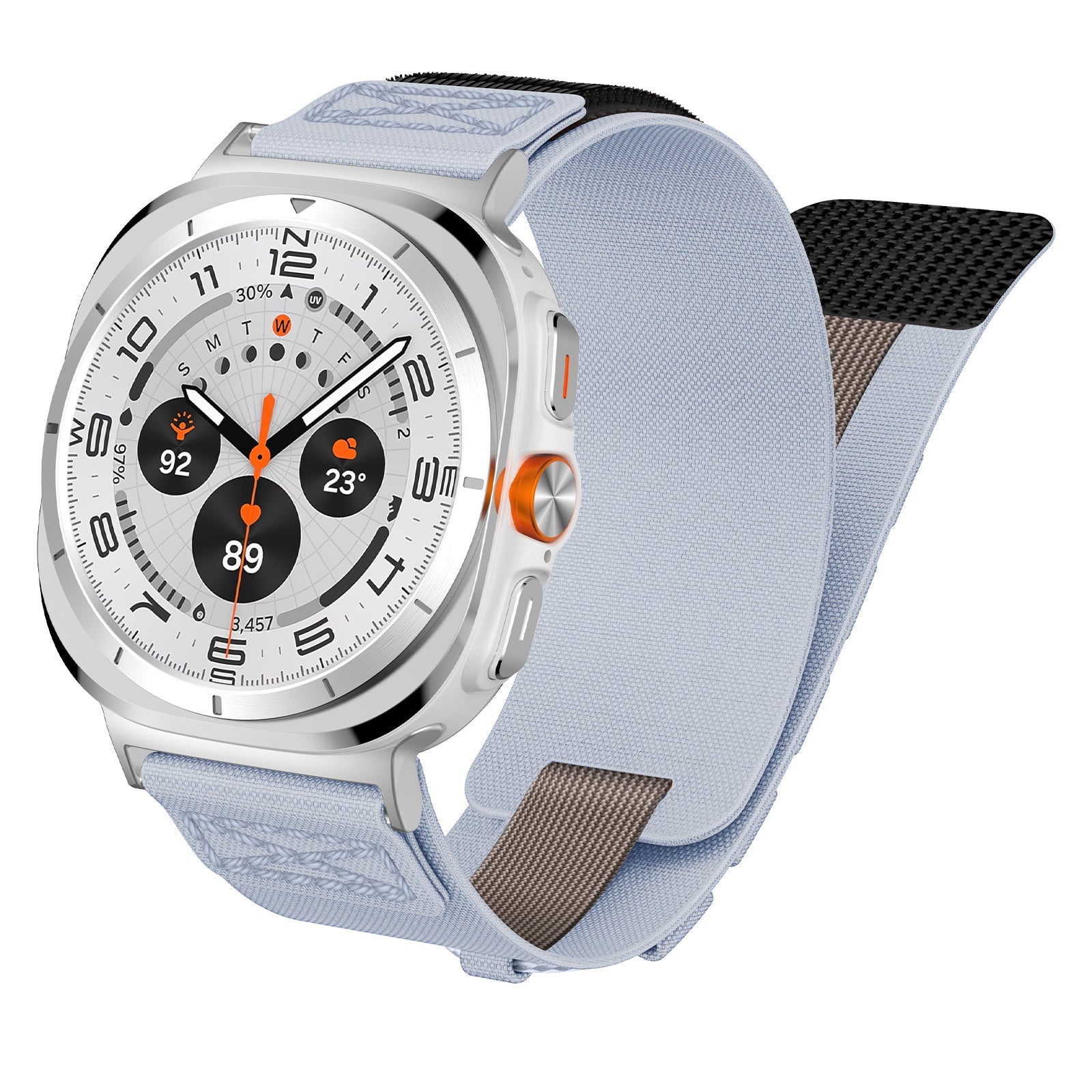 Upgraded Durable Nylon Watch Strap for Samsung Galaxy Watch 8 /8ClassicWatch Ultra