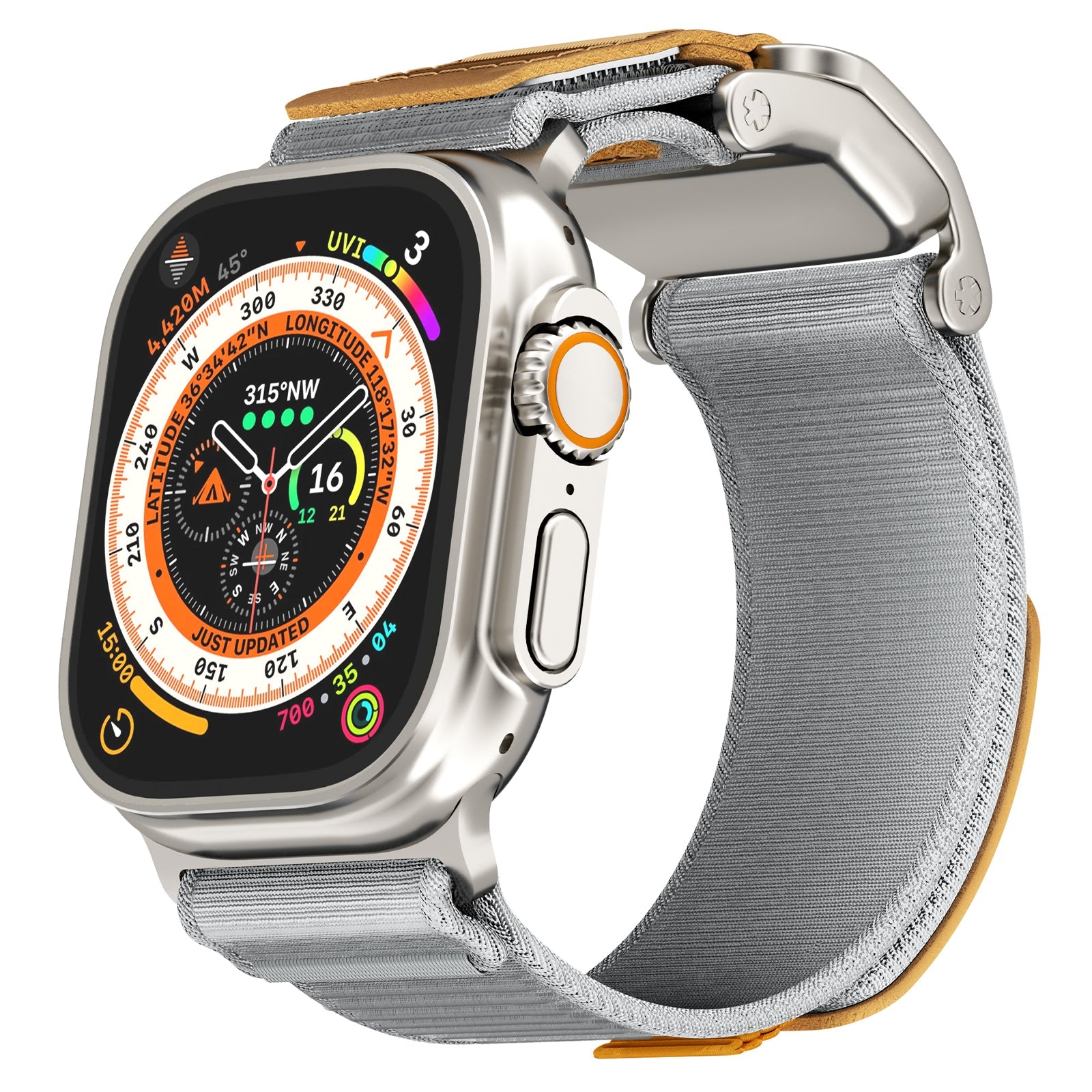 Mag Buckle Nylon Band For Apple Watch