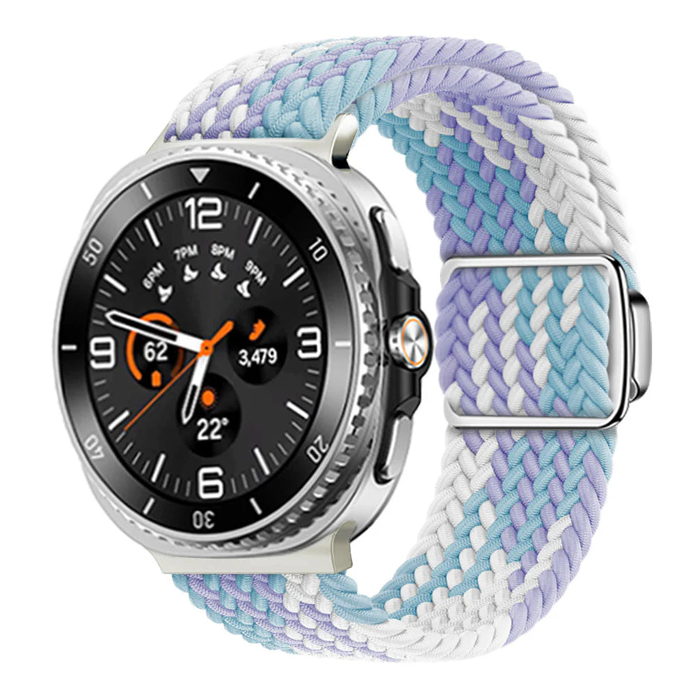 Magnetic Buckle Woven Nylon Strap For Samsung Galaxy Watch