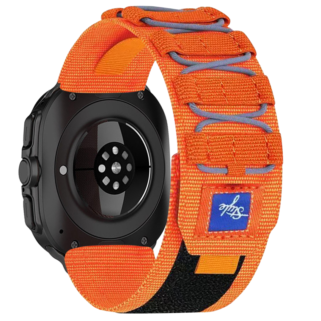 Designer Nylon Woven Band For Samsung Watch Ultra/Watch 8 Classic/7/6/5/4/pro