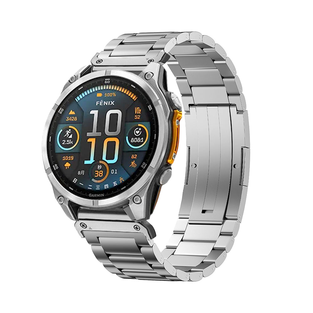 AP Frosted Stainless Steel Magnetic Band For Garmin Watch 26mm