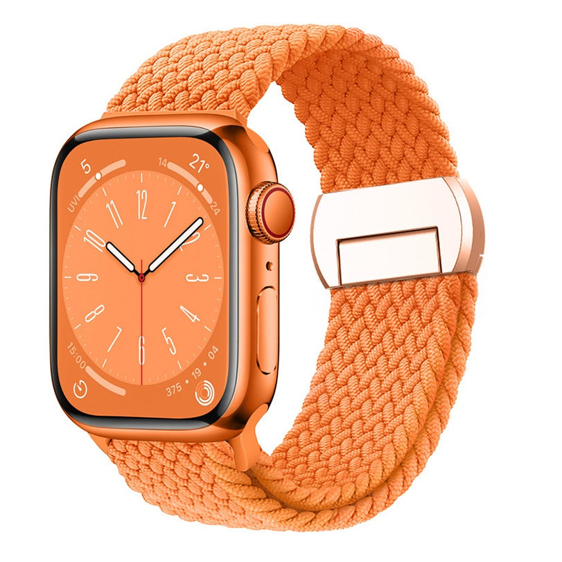 Nylon Round Magnetic Buckle For Apple Watch
