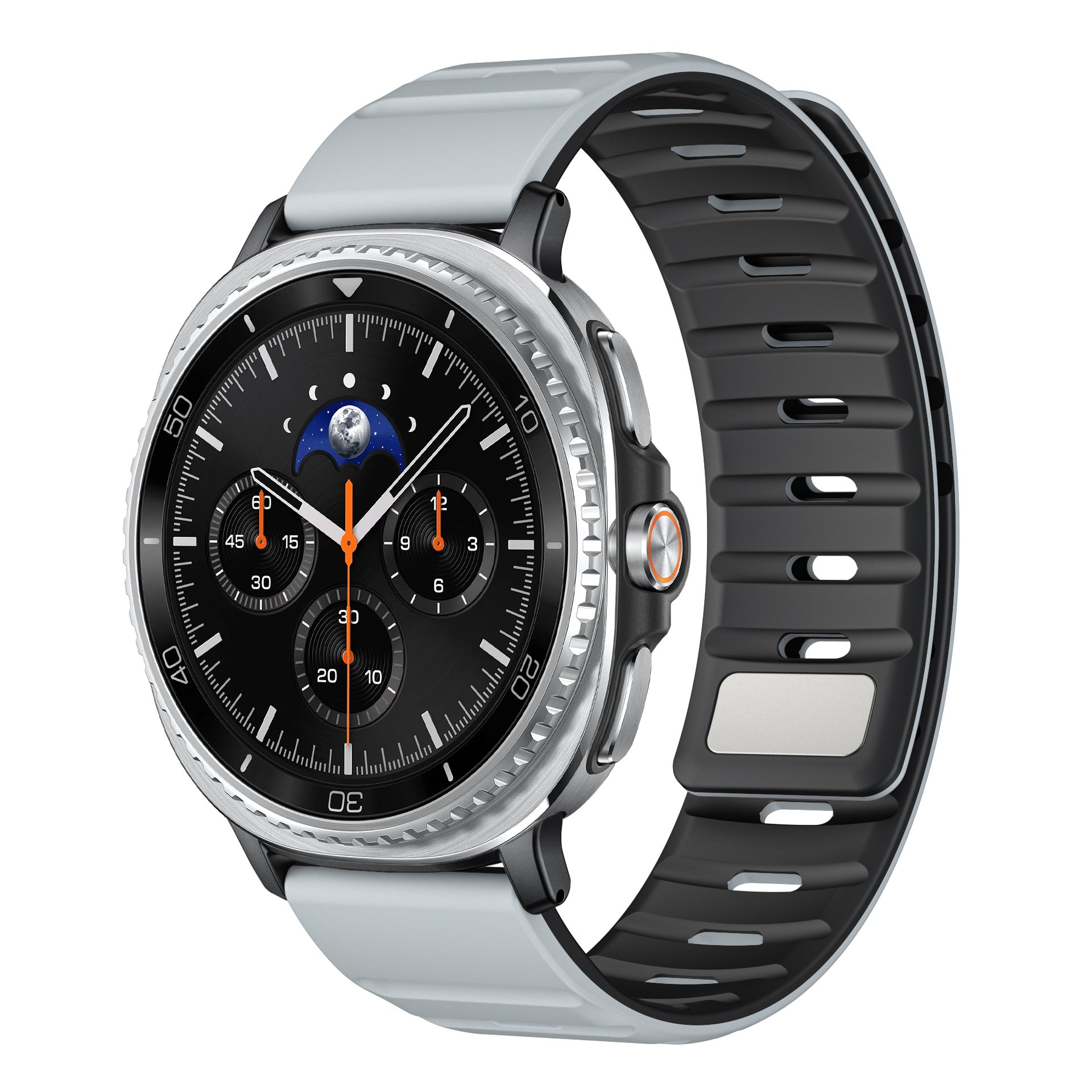 Sport Silicone Magnetic Buckle Watch Strap for Samsung Galaxy Watch 7 Ultra