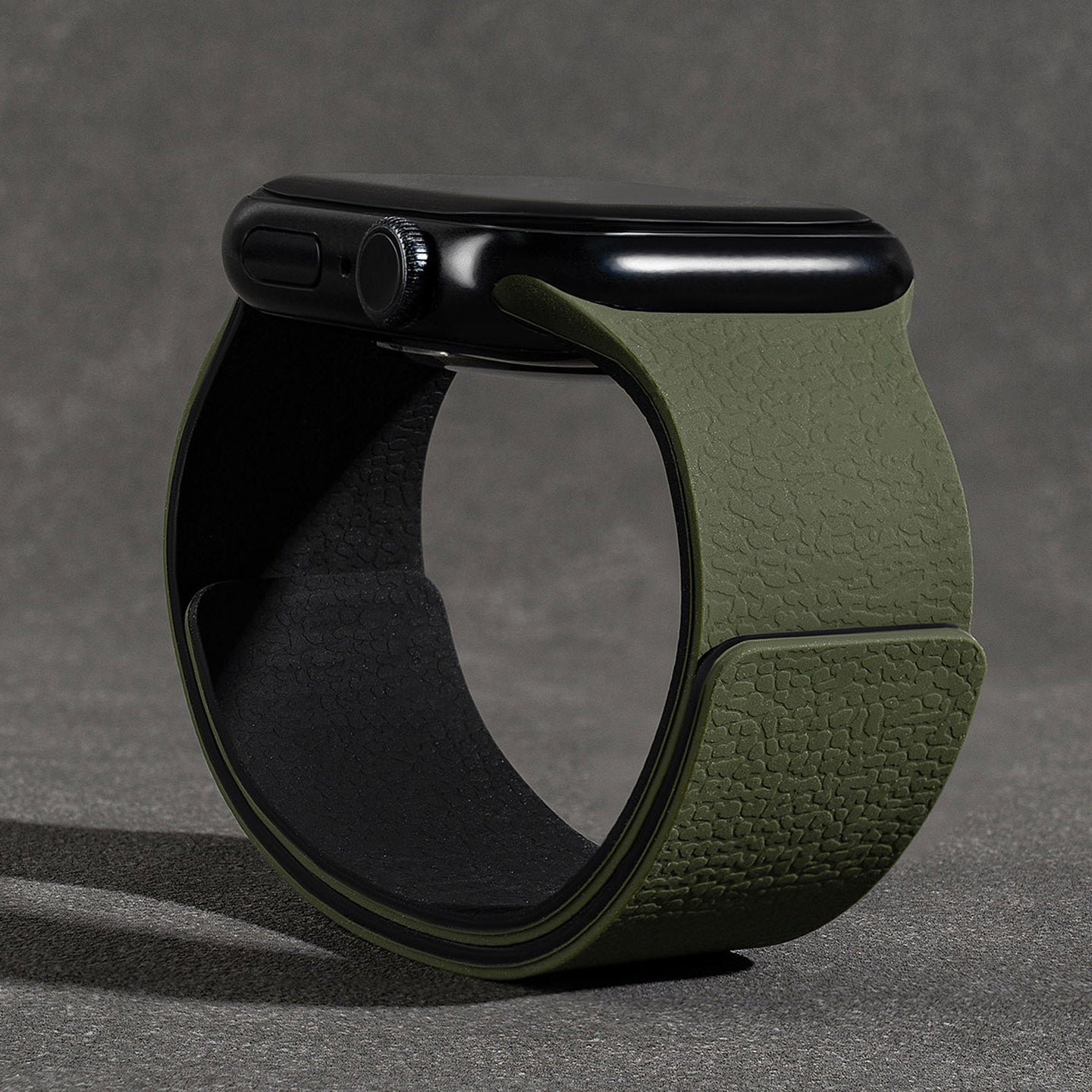 Texture Design-Magnetic Silicone Strap for Apple Watch