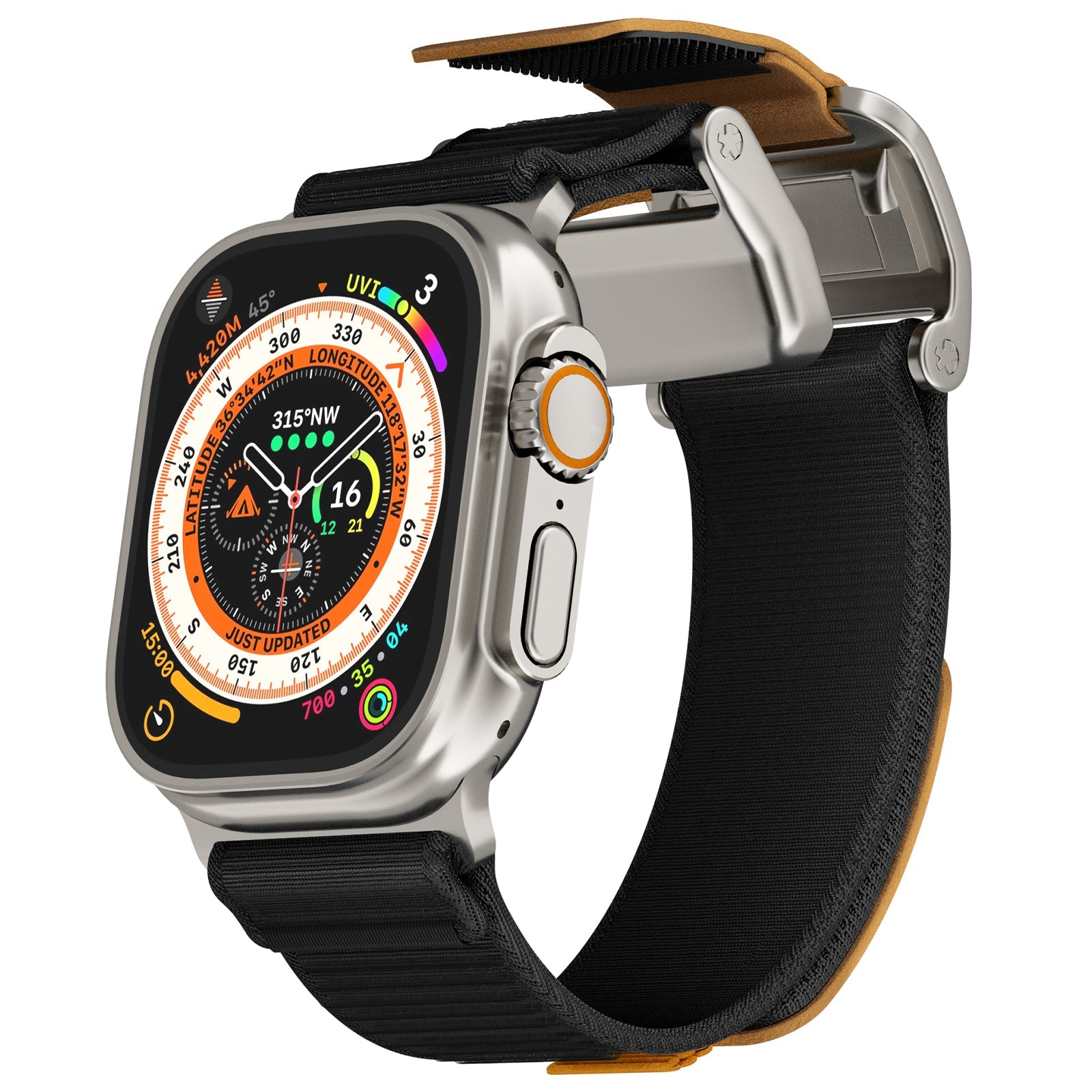 Mag Buckle Nylon Band For Apple Watch