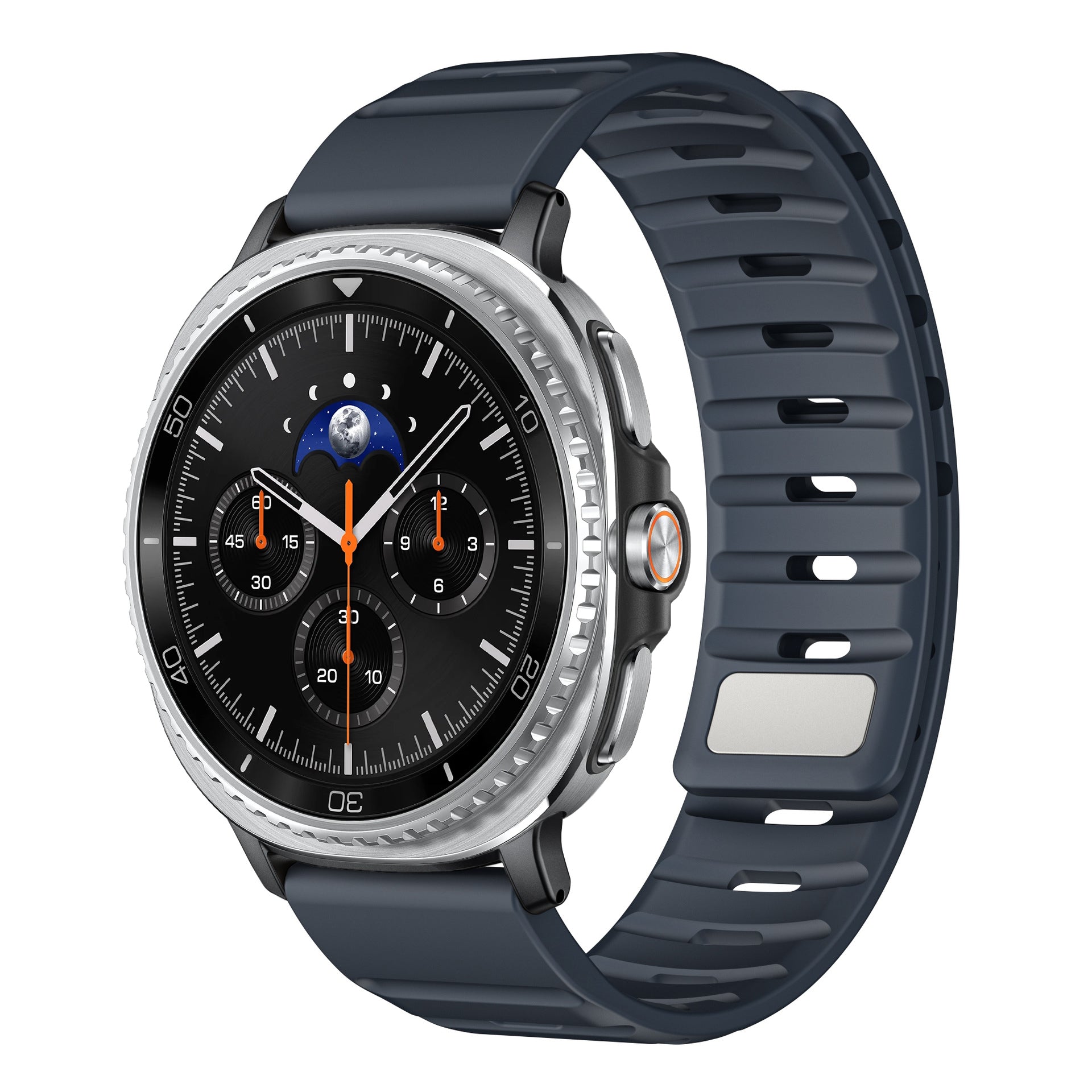 Sport Silicone Magnetic Buckle Watch Strap for Samsung Galaxy Watch 7 Ultra