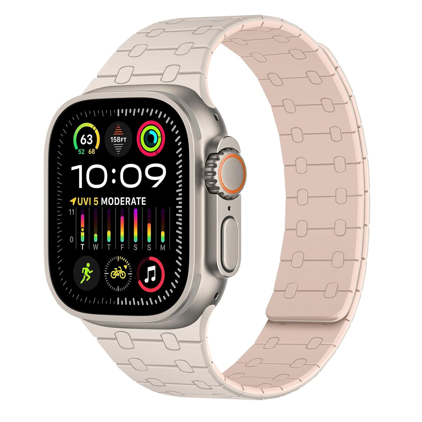 Magnetic Silicone Strap For Apple Watch