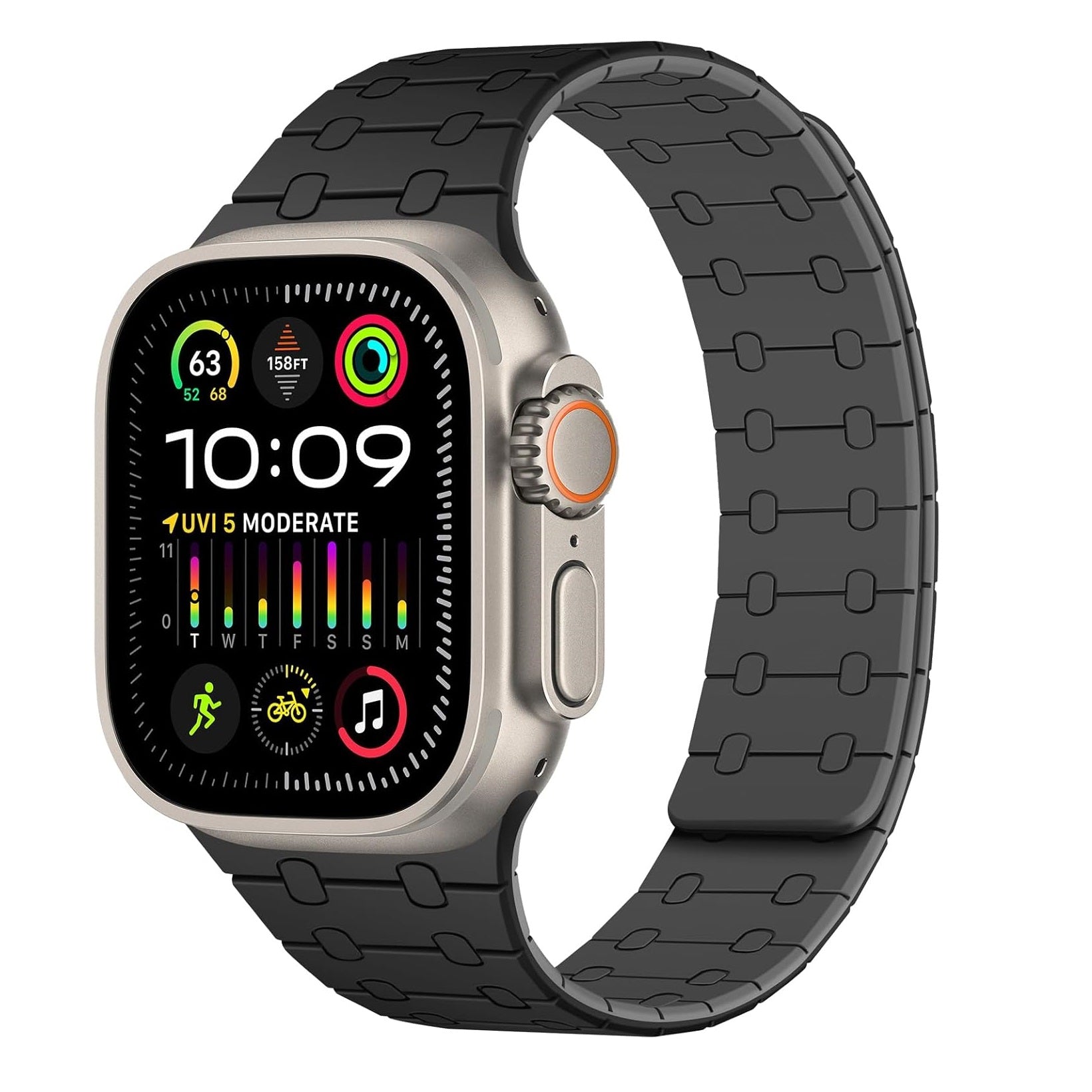 Magnetic Silicone Strap For Apple Watch