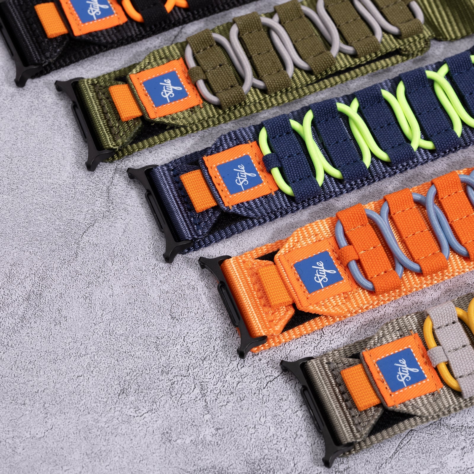 Designer Nylon Woven Band For Samsung Watch Ultra/Watch 8 Classic/7/6/5/4/pro