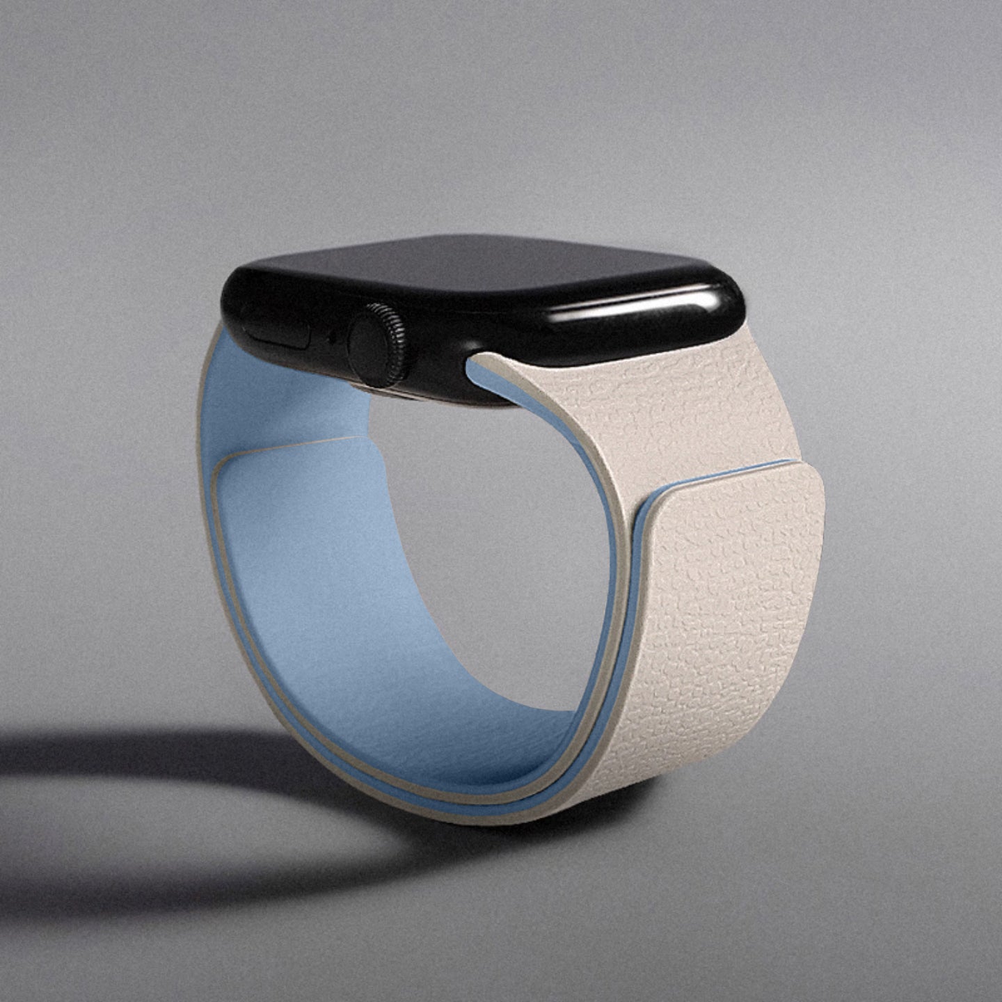 Texture Design-Magnetic Silicone Strap for Apple Watch