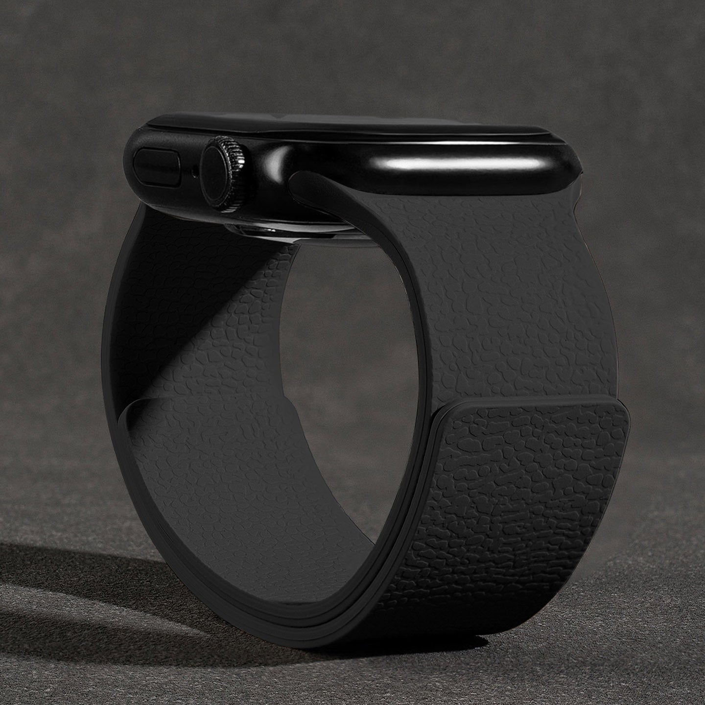 Texture Design-Magnetic Silicone Strap for Apple Watch