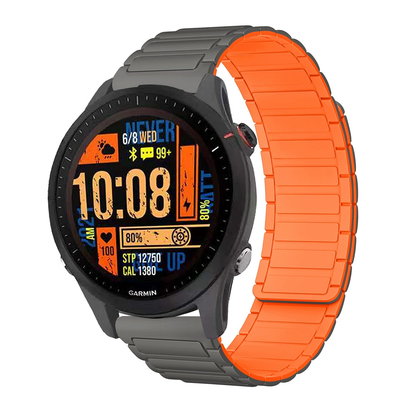 Silicone Magnetic Watch Band For Garmin Venu 3/Venu 2/Forerunner245/255s/255//265