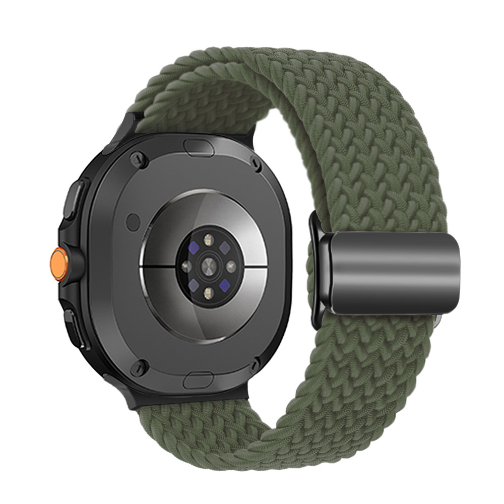 Magnetic Buckle Woven Nylon Strap For Samsung Galaxy Watch
