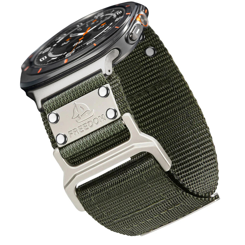 FREEDOM Ultra Wide Nylon Band For Samsung Wtatch Ultra