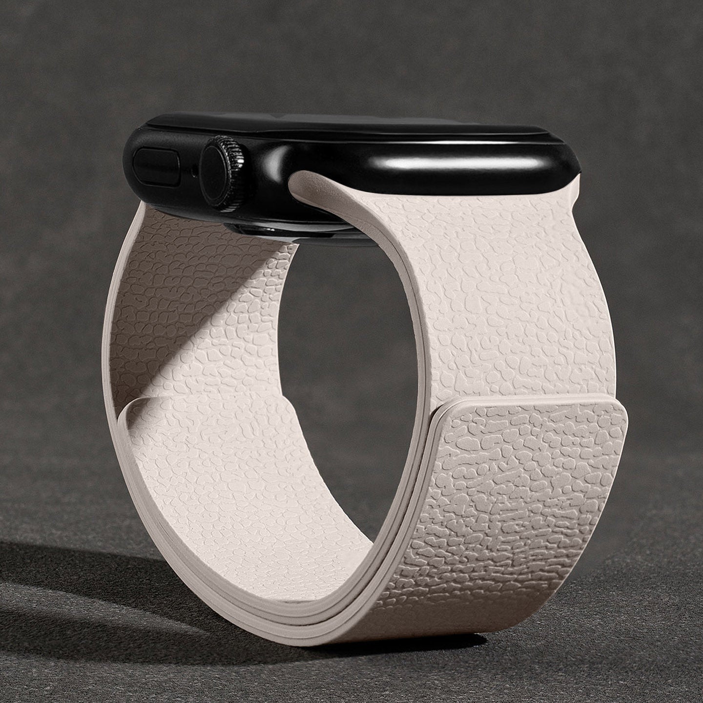 Texture Design-Magnetic Silicone Strap for Apple Watch