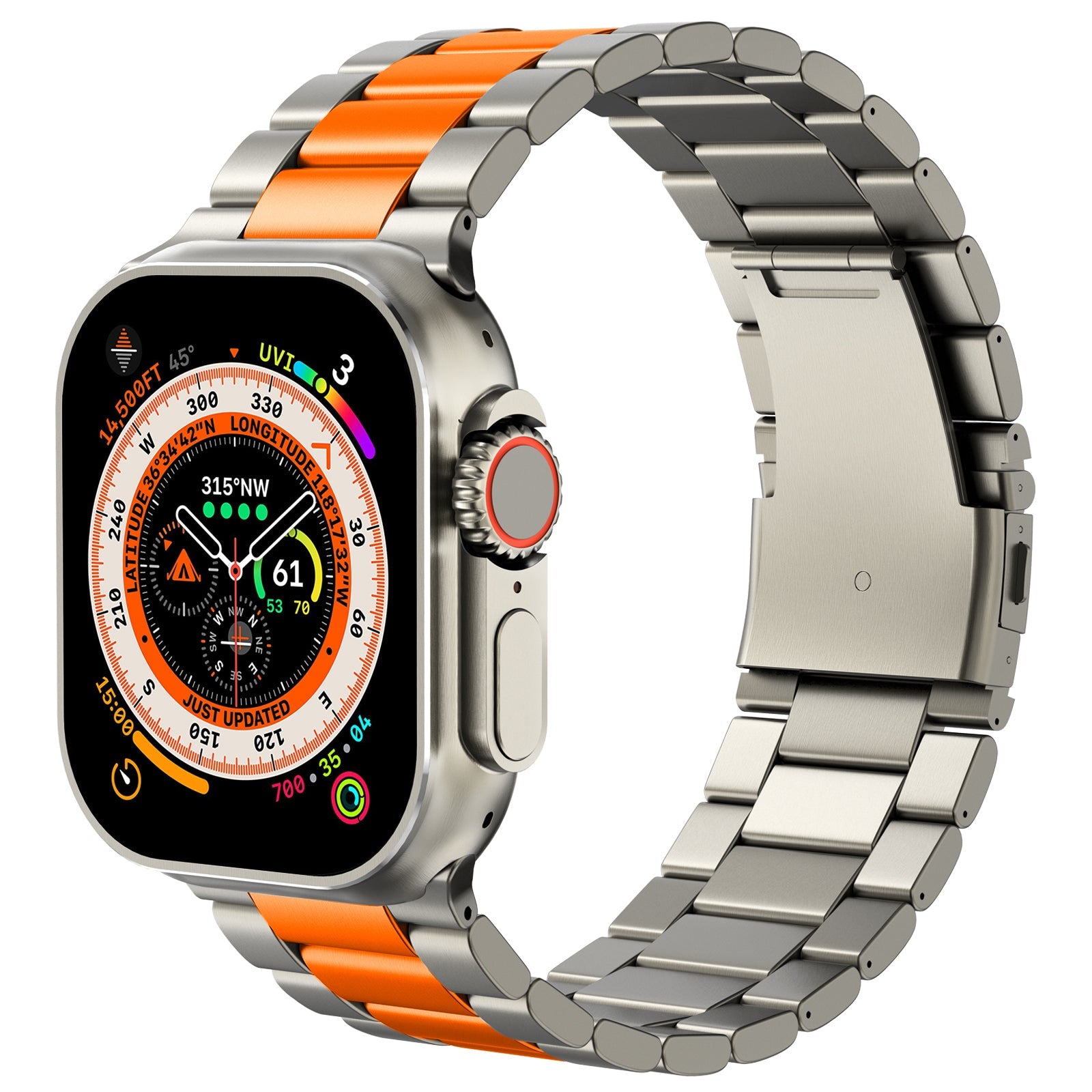 Lightweight Titanium Strap for Apple Watch