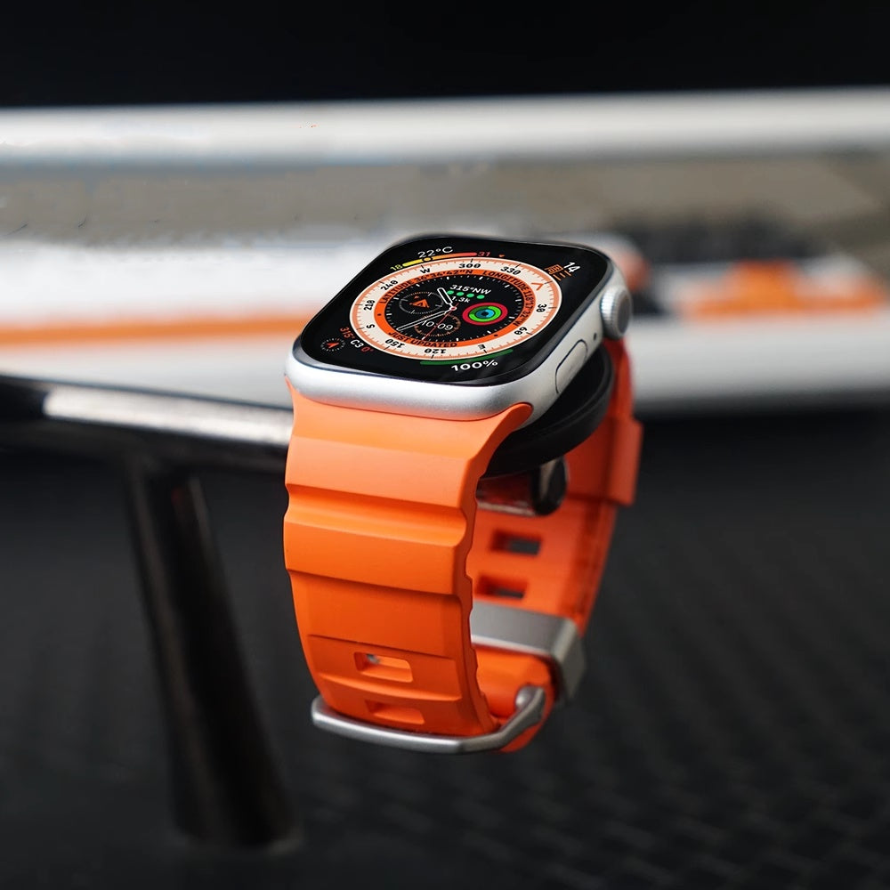 Outdoor Sports Silicone Band for Apple Watch