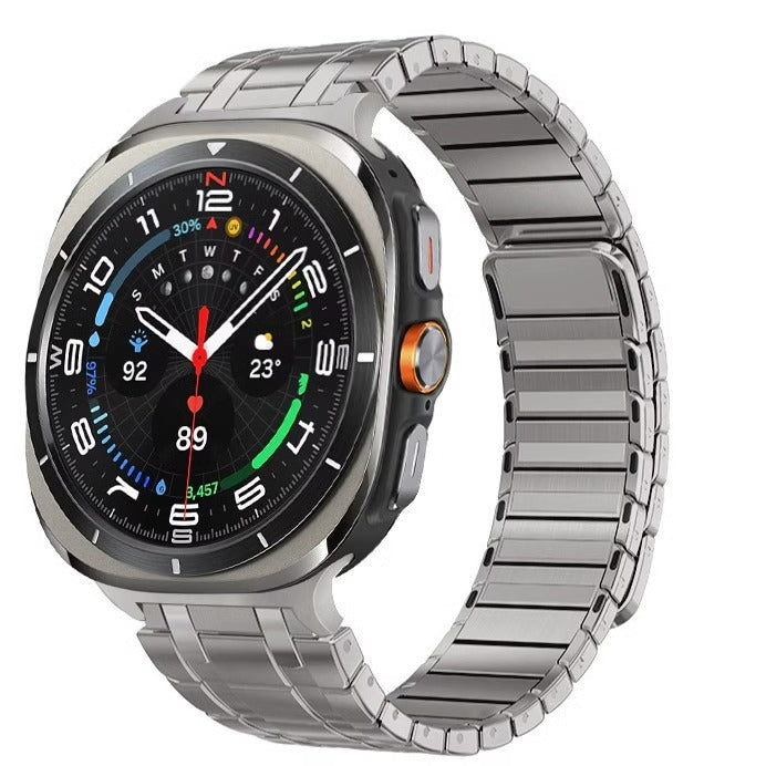AP Frosted Stainless Steel Magnetic Band For Samsung Galaxy Watch 7 Ultra/Watch 8 Classic
