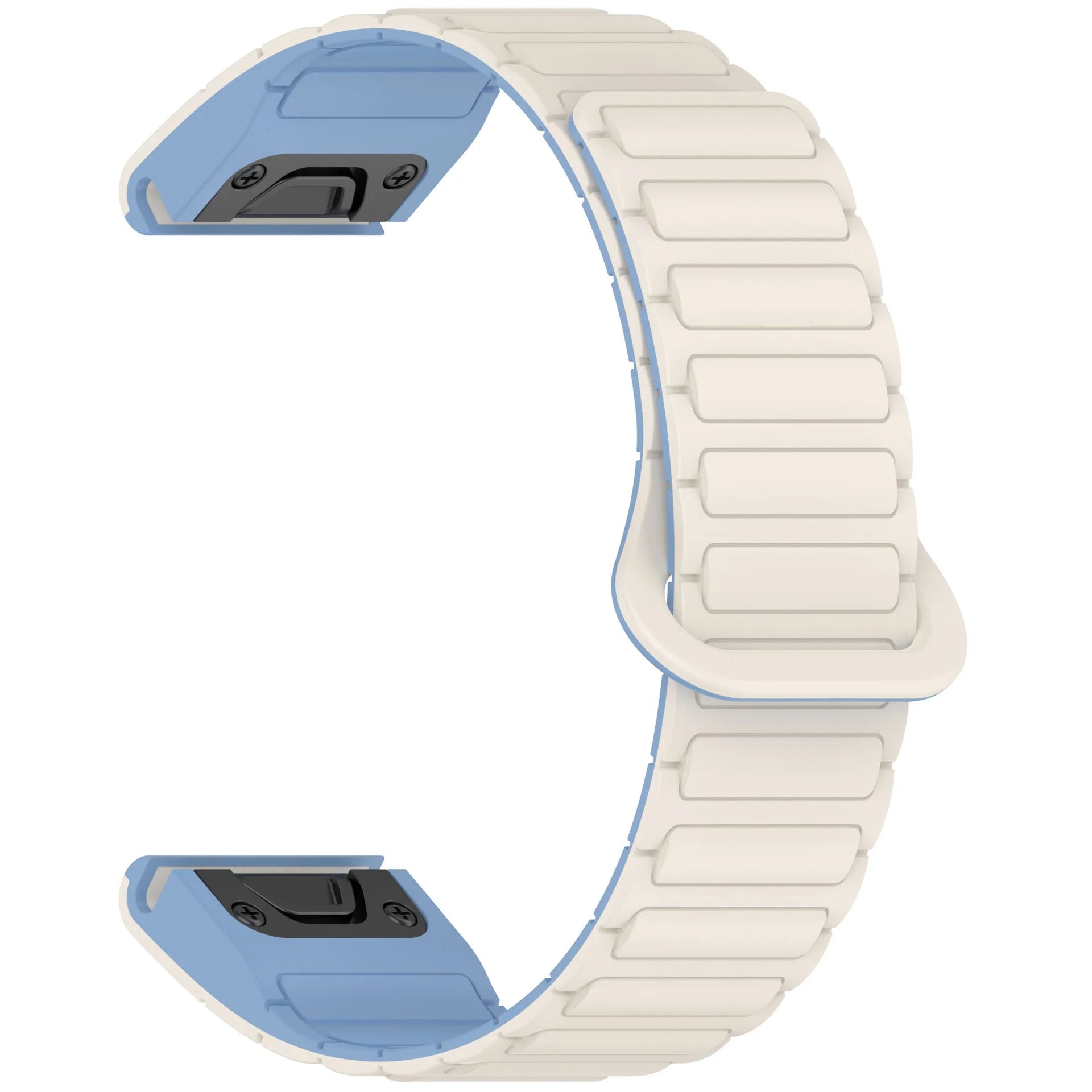 Silicone Magnetic Loop Band For Garmin Fenix 8 5X 6 Pro 6X 7 7X