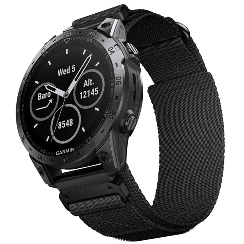 Tactics Nylon Watch band For Garmin Fenix/Garmin Enduro/Garmin D2/Garmin Instinct