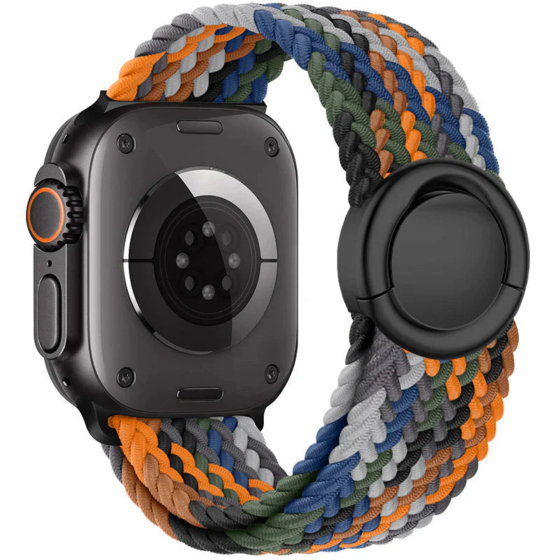 Nylon Round Buckle Band For Apple Watch