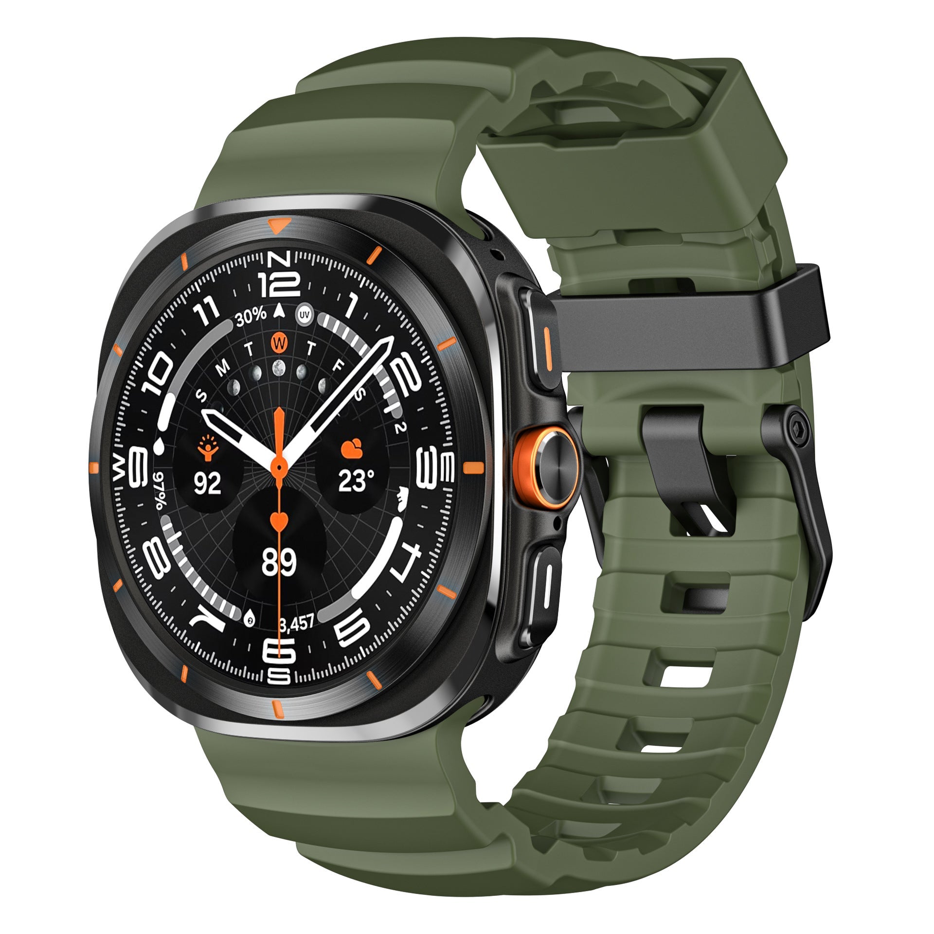 Titan Sport Silicone Band For Samsung Galaxy Watch Ultra/Watch 8