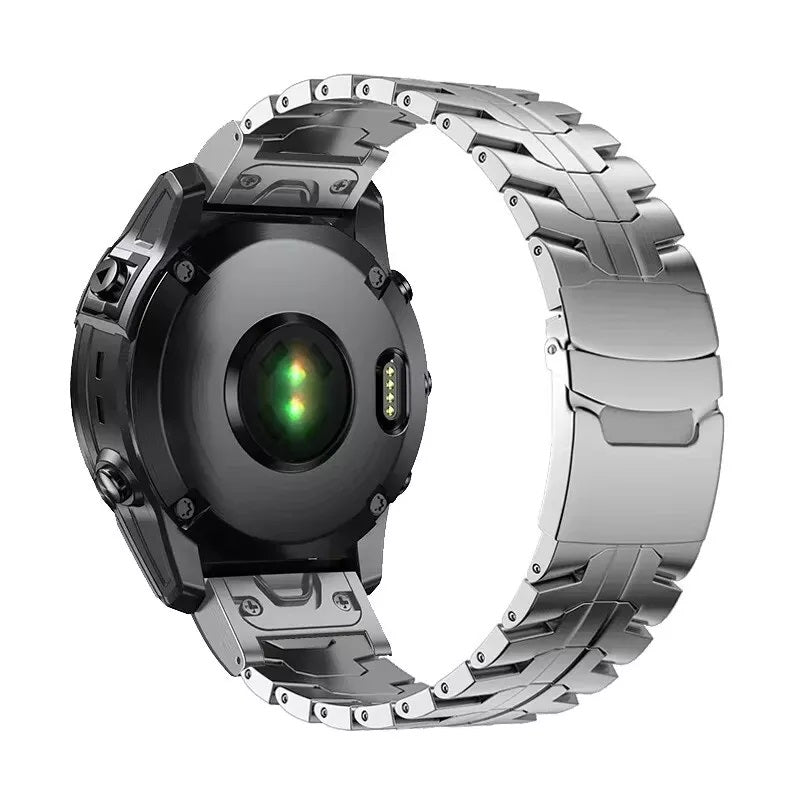 Titanium Watch Band For Garmin Fenix 8 7 7X 6 6X