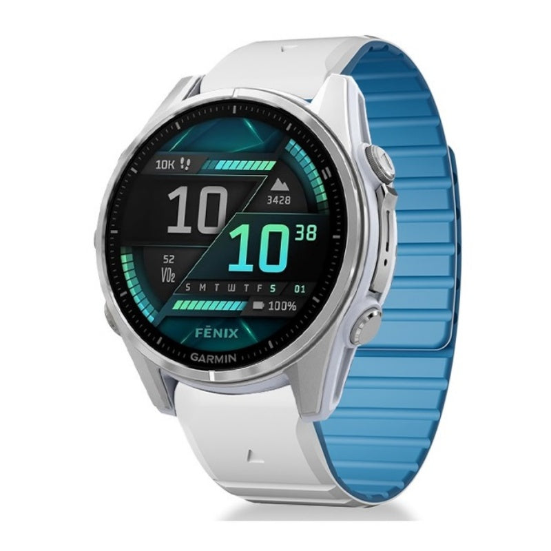 Silicone Magnetic Watch Strap For Garmin Watch