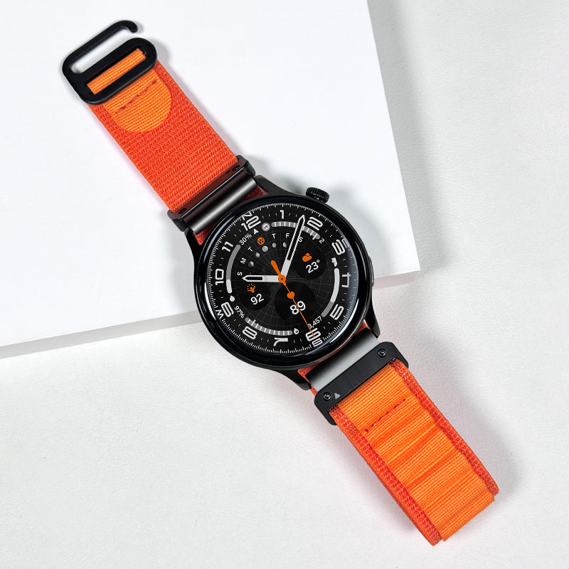 Outdoor Nylon Strap for Garmin Fenix 8 7 7X 6 6X Pro