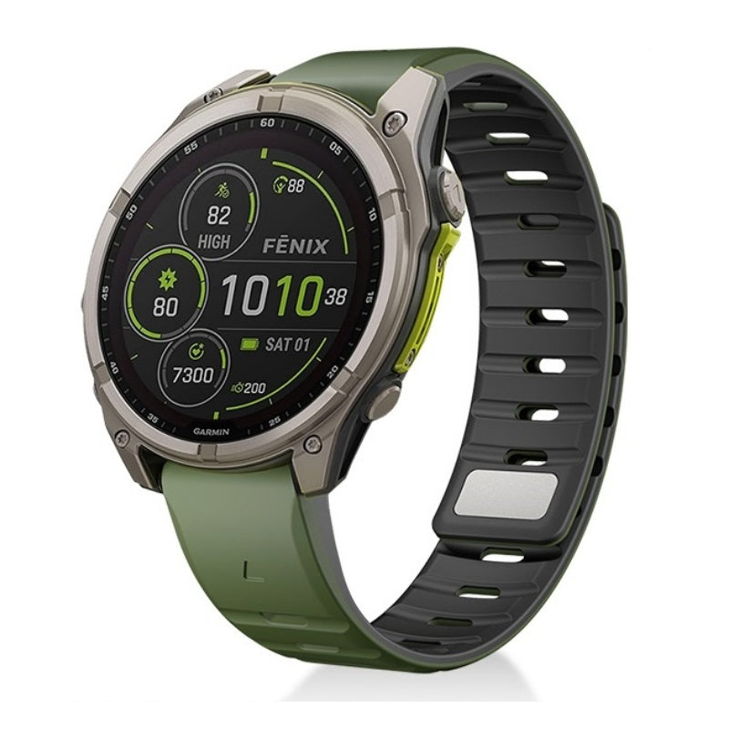 Sport Silicone Strap for Garmin Fenix 8 7X 7 5X 5 6