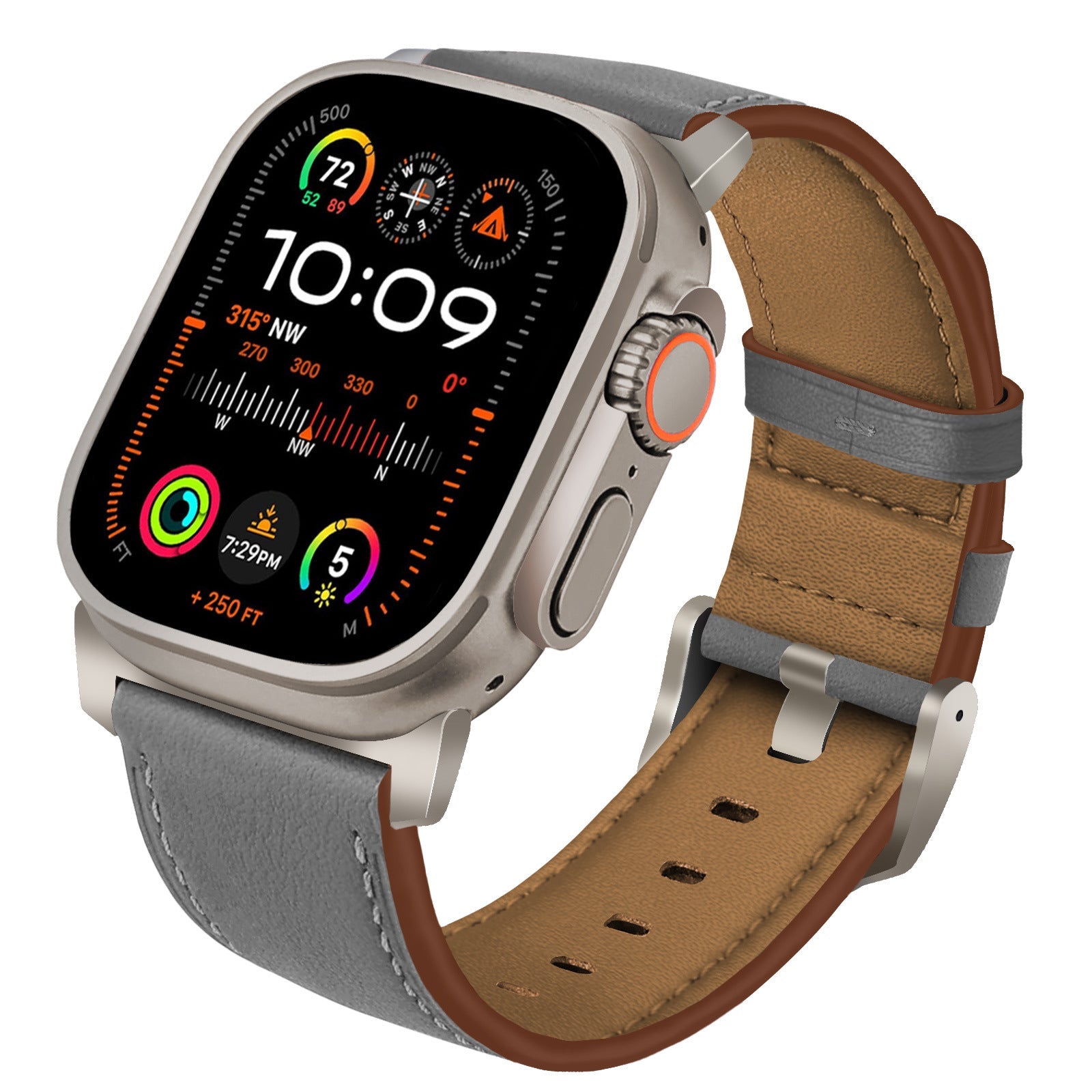 Silk Leather Strap For Apple watch