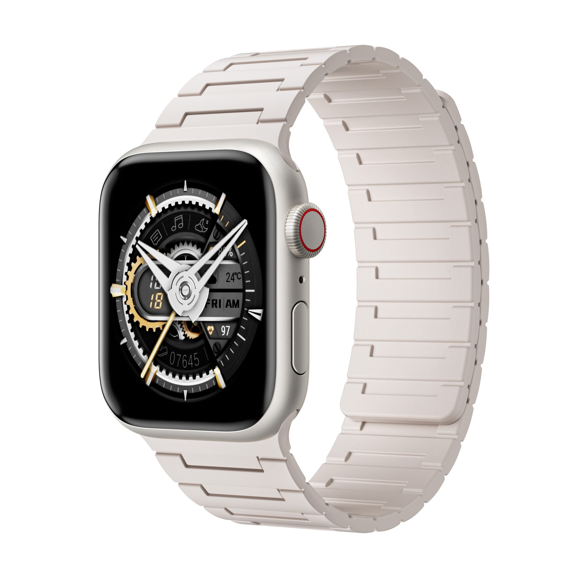 BG-N54 Silicone Magnetic Watch Strap For Apple Watch