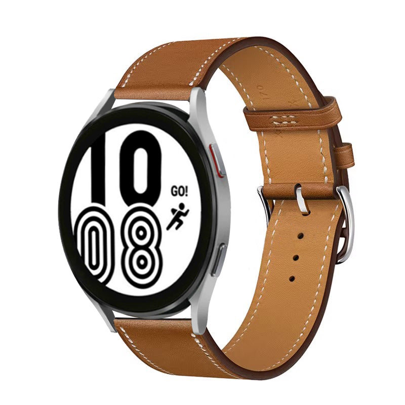 Barenia Leather Strap for Samsung Watch Ultra/7/6/5/4/FE