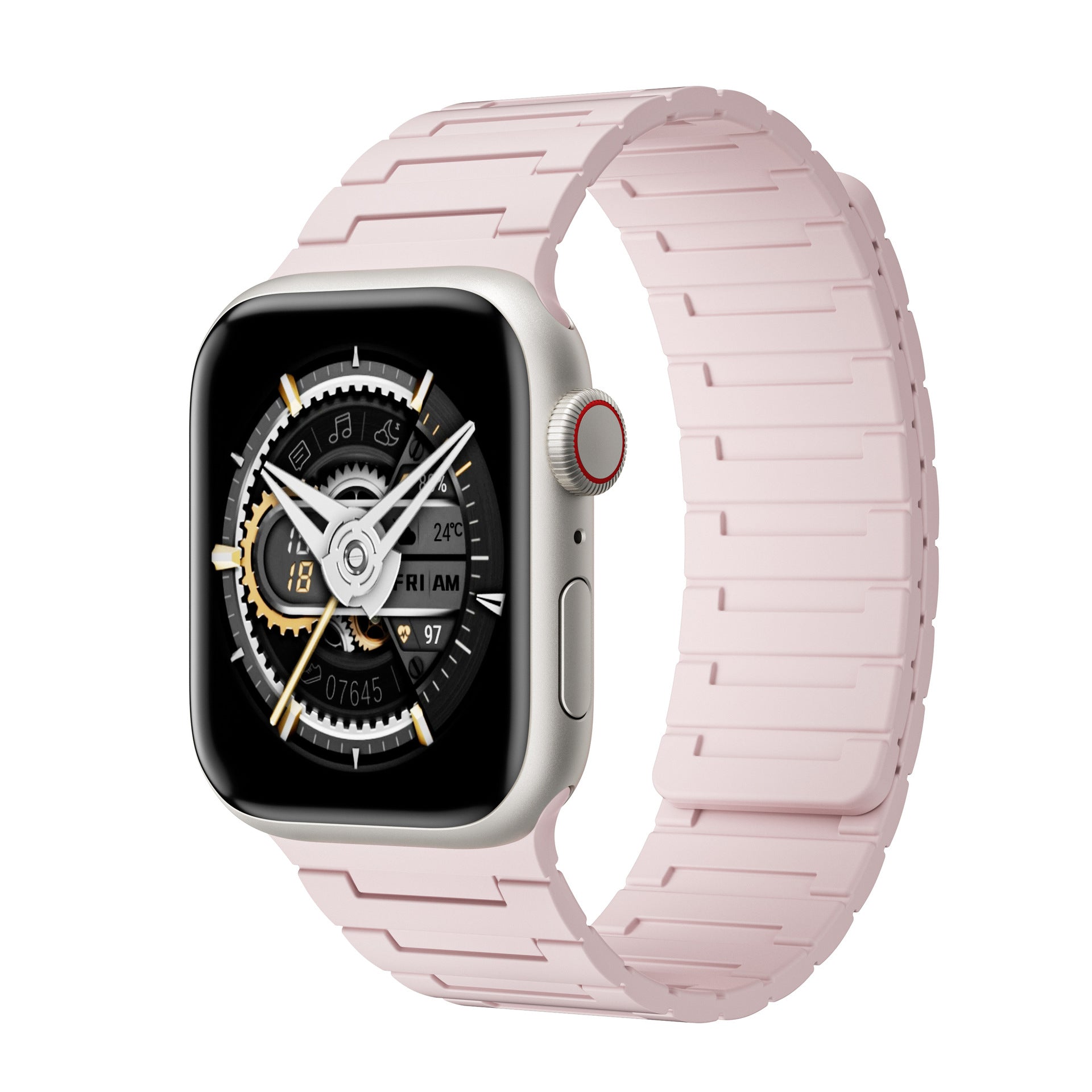 BG-N54 Silicone Magnetic Watch Strap For Apple Watch