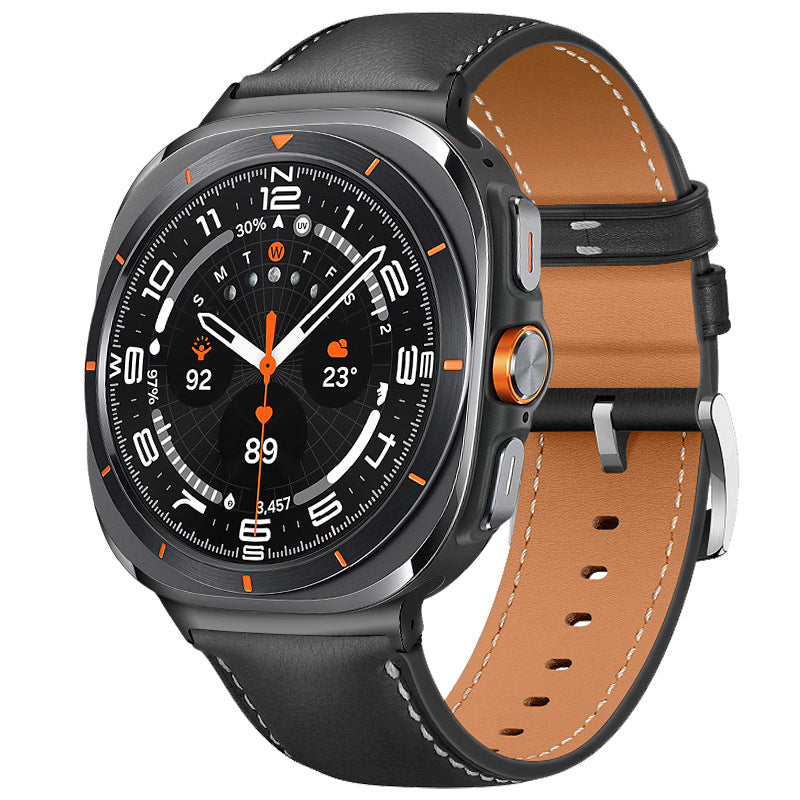Business Genuine Leather Watch For Samsung Galaxy Watch