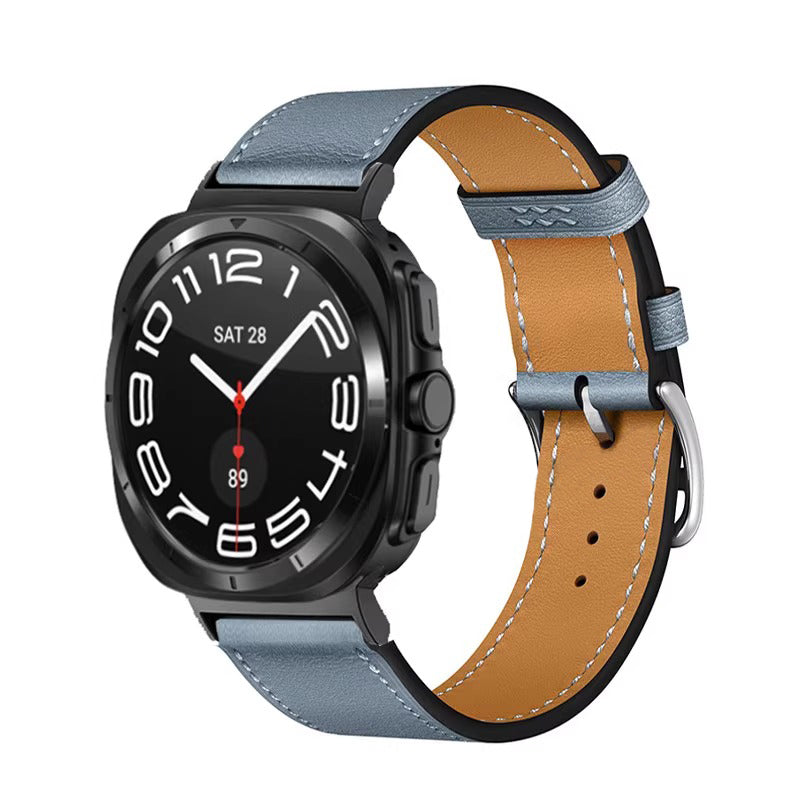 Barenia Leather Strap for Samsung Watch Ultra/7/6/5/4/FE